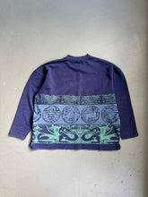 Lade das Bild in den Galerie-Viewer, 1990s Chipie Viking sweater blau
