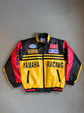 Lade das Bild in den Galerie-Viewer, 2001 Yamaha racing Jacke schwarz / gelb
