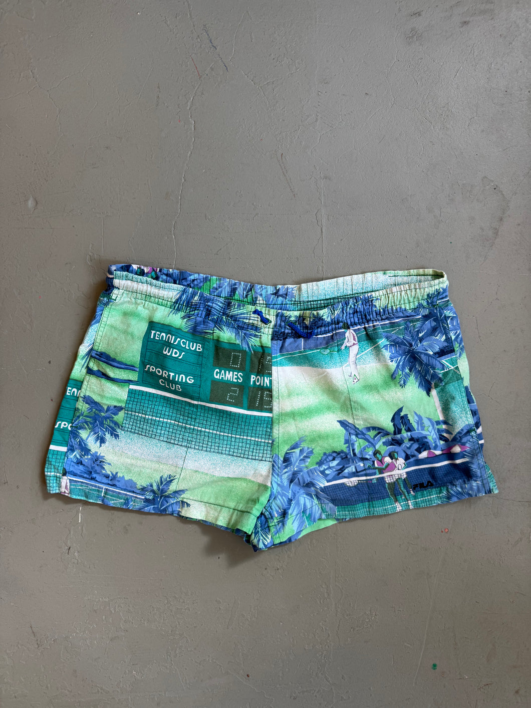 1980er Fila Shorts