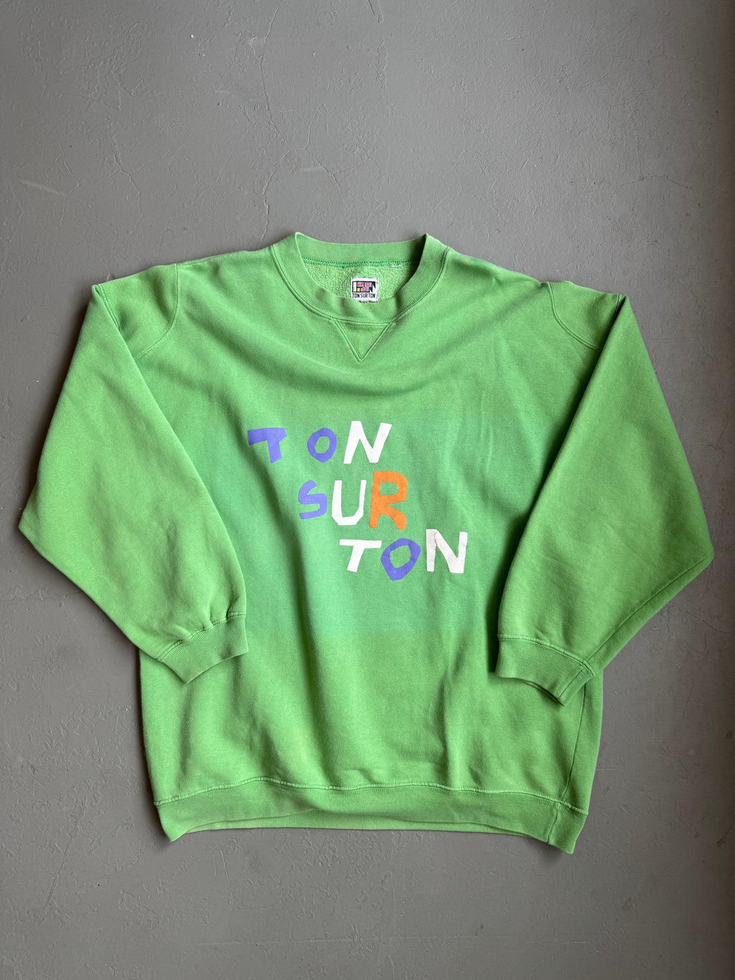 1990s Ton Sur Ton sweater grün