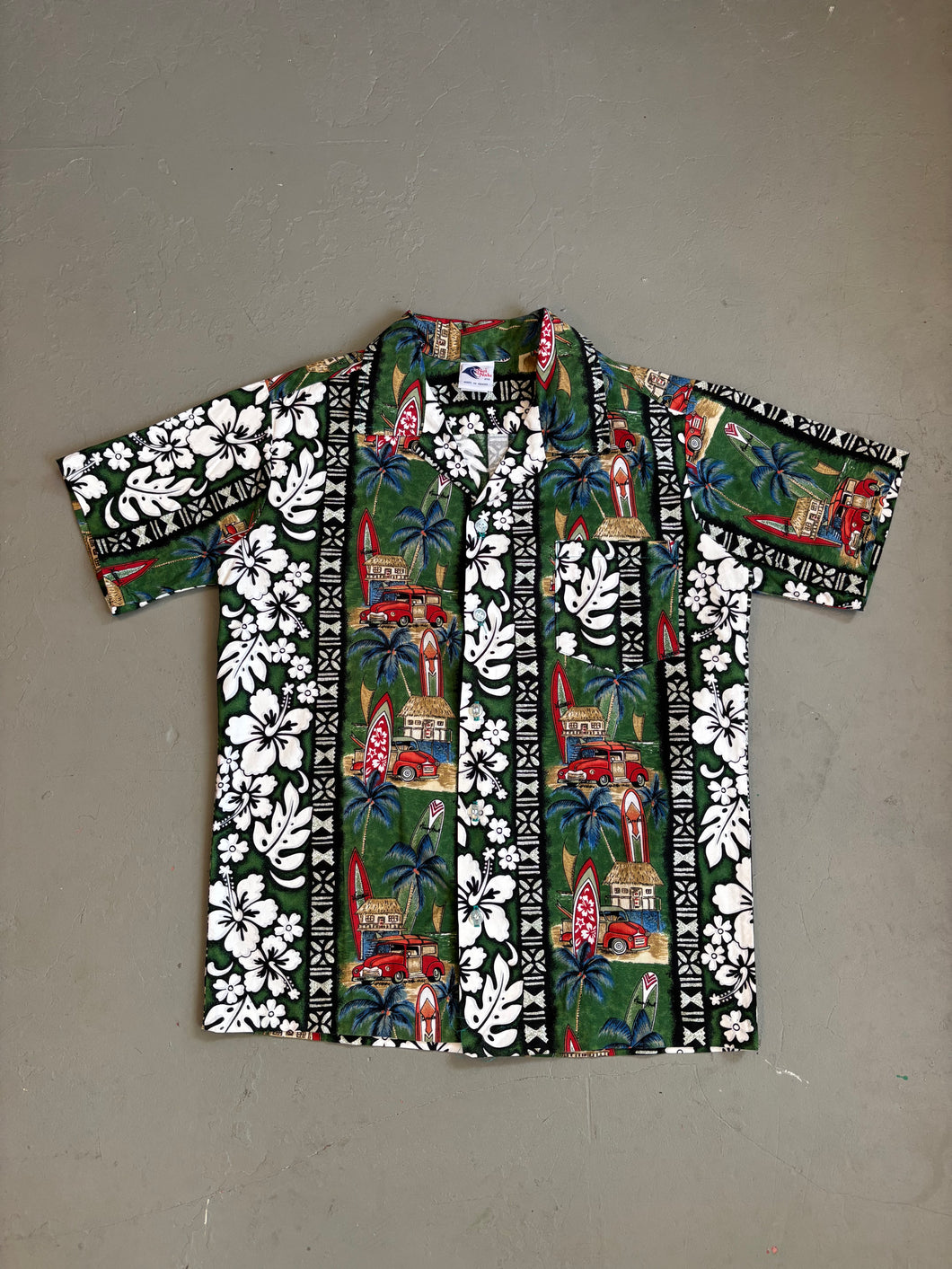 1990er Nui Nalu Hawaiihemd