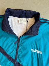 Lade das Bild in den Galerie-Viewer, 1990er Adidas Trainingsanzug blau
