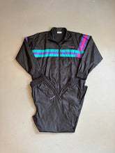 Lade das Bild in den Galerie-Viewer, 1990er ADIDAS Gestickter Trainingsanzug Schwarz
