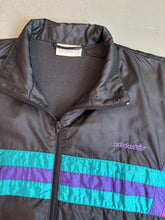 Lade das Bild in den Galerie-Viewer, 1990er ADIDAS Gestickter Trainingsanzug Schwarz

