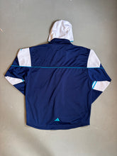 Lade das Bild in den Galerie-Viewer, 2000er Adidas Trainingsanzug hood blau / weiß
