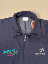 Lade das Bild in den Galerie-Viewer, 1980s Sergio Tacchini tracksuit Jacke blau
