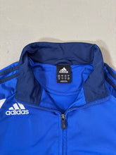 Lade das Bild in den Galerie-Viewer, 2000er Adidas Trainings Jacke blau / schwarz
