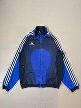 Lade das Bild in den Galerie-Viewer, 2000er Adidas Trainings Jacke blau
