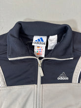 Lade das Bild in den Galerie-Viewer, 1990er Adidas Trainings jacket schwarz / grau
